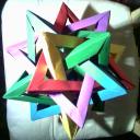 Five Interlocking Tetrahedra - Angle 3