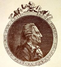 Giacomo Casanova in 1788, the year Icosameron was published